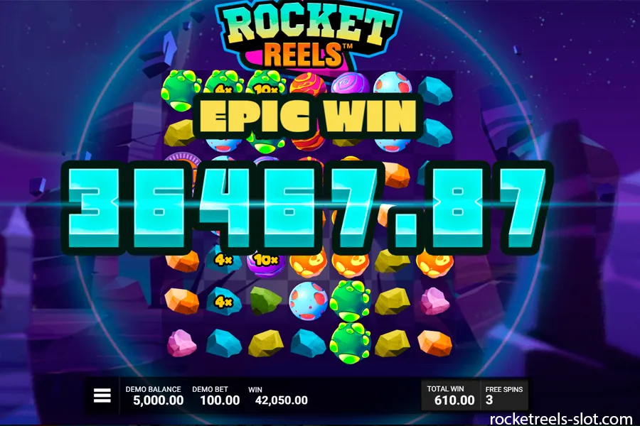 Rocket Reels Demo Preview